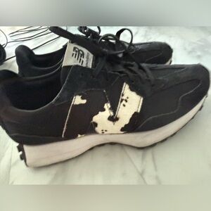 New Balance Black and White Athletic Sneakers